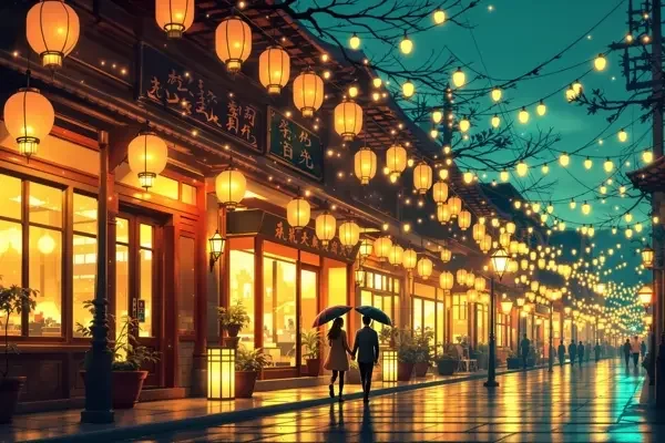 灯火长街 电影海报封面